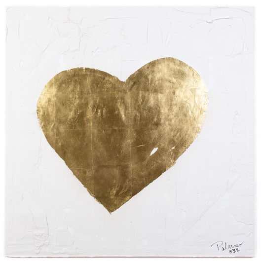 Heart of Gold 36" x 36"