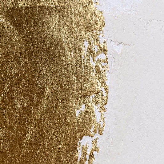 Heart of Gold 36" x 36"