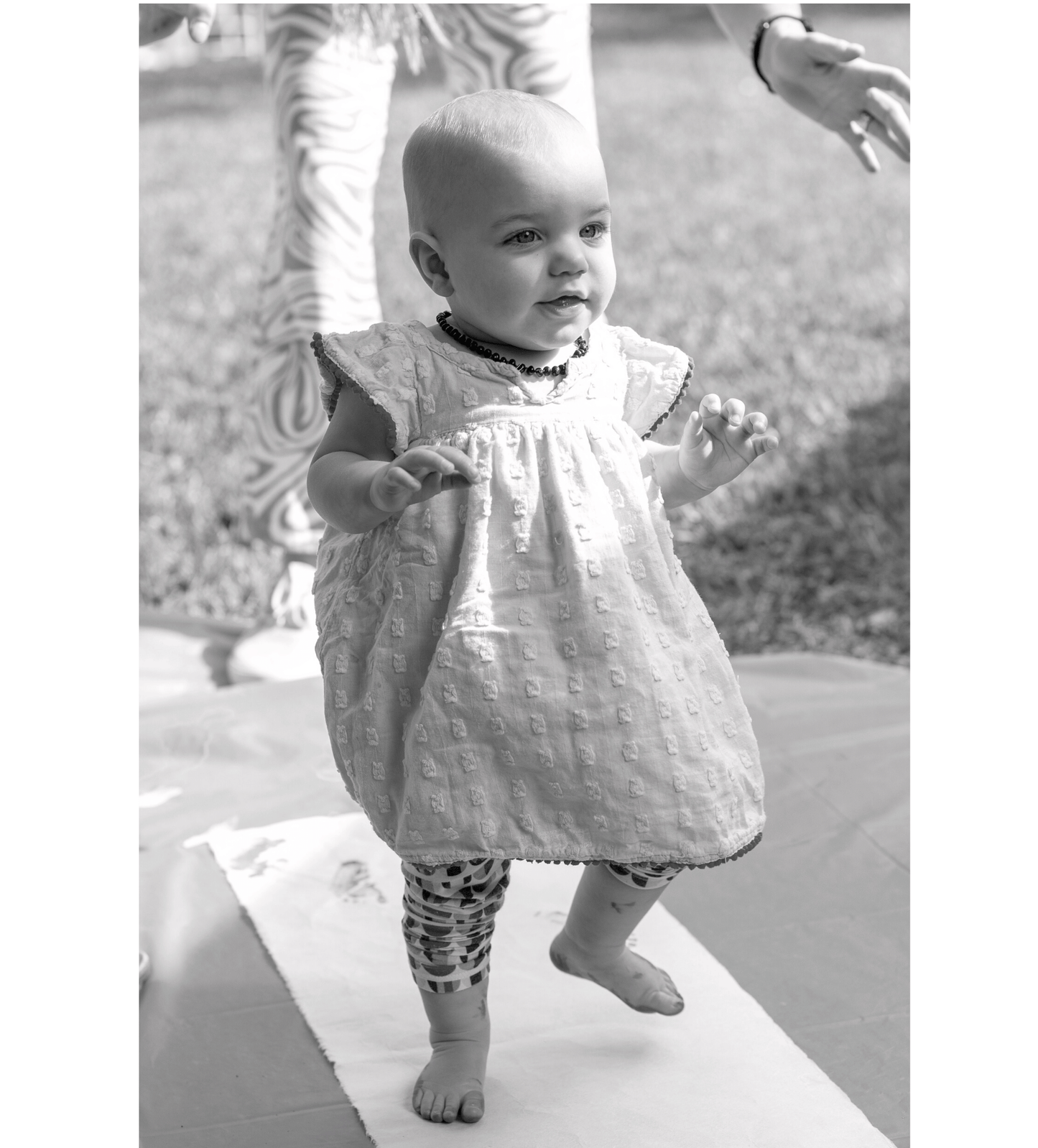 "My First Steps" Gilded Prints; Scroll