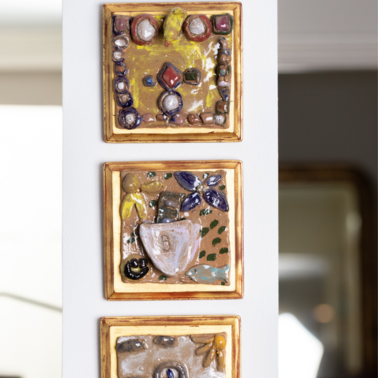 Mounting Plaques, Children's Pottery